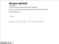 Sites similar to cafe-racer-blog.de