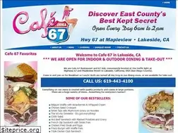 Sites similar to cafe67usa.com