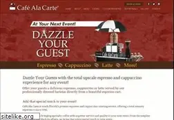Sites similar to cafealacarte.com