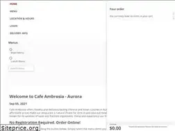 Sites similar to cafeambrosia-co.com