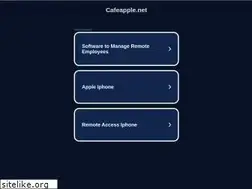 Sites similar to cafeapple.net