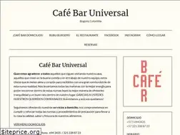 Sites similar to cafebaruniversal.co