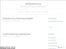 Sites similar to cafebedouin.org