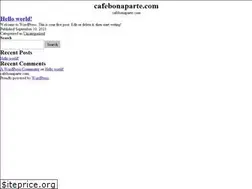 Sites similar to cafebonaparte.com