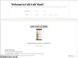 Sites similar to cafecafemaui.com