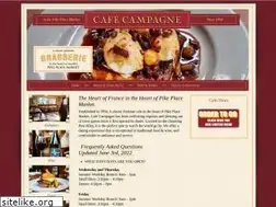 Sites similar to cafecampagne.com