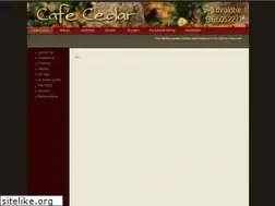Sites similar to cafecedar.com