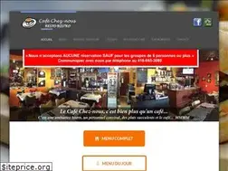 Sites similar to cafecheznous.com