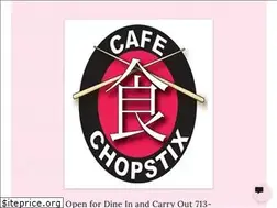 Sites similar to cafechopstix.com
