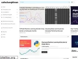 Sites similar to cafechungkhoan.com