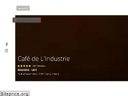 Sites similar to cafedelindustrieparis.fr