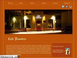 Sites similar to cafedemetrio.com