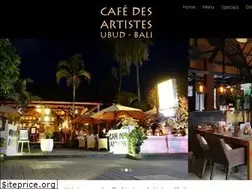Sites similar to cafedesartistesbali.com
