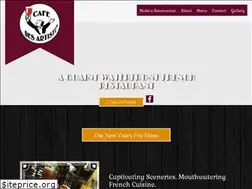 Sites similar to cafedesartistesfrenchbistro.com