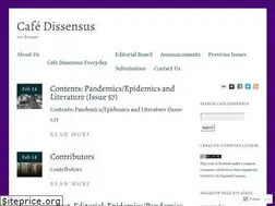 Sites similar to cafedissensus.com