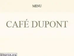 Sites similar to cafedupont.net