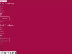 Sites similar to cafeframboise.com