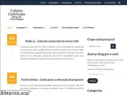 Sites similar to cafeinacodificada.com.br
