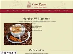 Sites similar to cafekleine.de