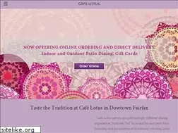 Sites similar to cafelotus.com