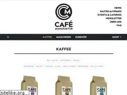 Sites similar to cafemanufaktur.ch