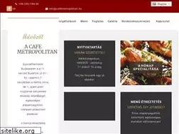 Sites similar to cafemetropolitan.hu
