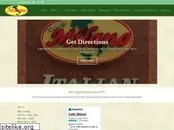 Sites similar to cafemilanos.com
