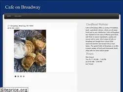 Sites similar to cafeonbroadwaypa.com