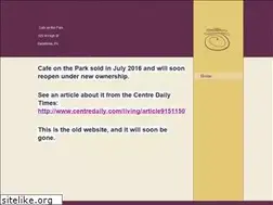 Sites similar to cafeonthepark.net