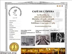 Sites similar to cafeoperabcn.com
