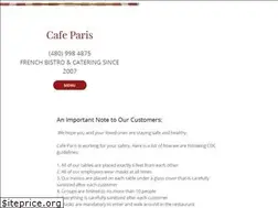 Sites similar to cafeparisaz.com