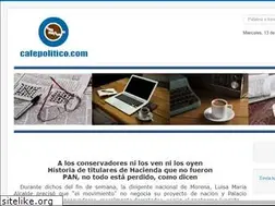 Sites similar to cafepolitico.com