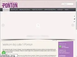 Sites similar to cafeponton.nl