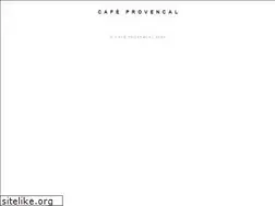 Sites similar to cafeprovencal.com