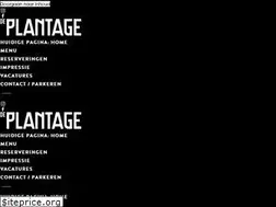 Sites similar to caferestaurantdeplantage.nl