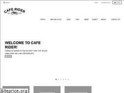Sites similar to caferider.com