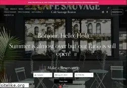 Sites similar to cafesauvage.com
