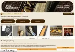 Sites similar to cafesaxophone.com