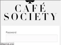 Sites similar to cafesociety.ca
