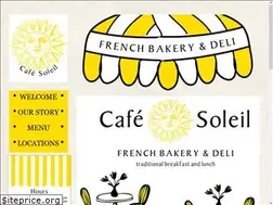 Sites similar to cafesoleilbakery.com