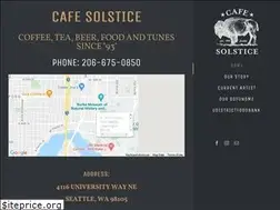 Sites similar to cafesolsticeseattle.com