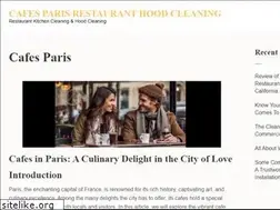 Sites similar to cafesparis.com