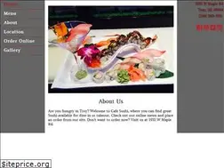 Sites similar to cafesushitroy.com