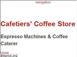 Sites similar to cafetiers.ca