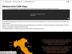 Sites similar to cafeviejo.com