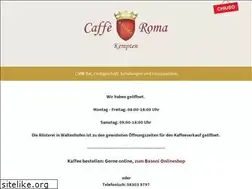 Sites similar to caffe-roma.de