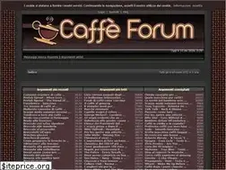 Sites similar to caffeforum.it
