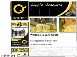 Sites similar to caffegusto.es