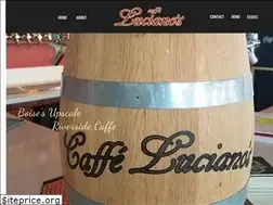 Sites similar to caffelucianos.com