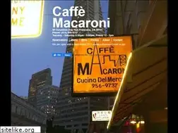 Sites similar to caffemacaroni.com